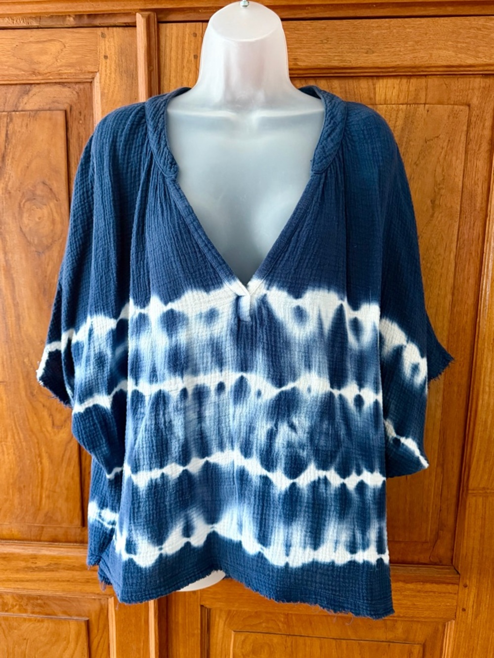 Young Fabulous & Broke tie dye oversized batwing top